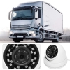 Kamera AHD CCTV, kamera 360 ° IR 720P AHD 24LED Zewnętrzna PAL noktowizor (biały) [13050000334]